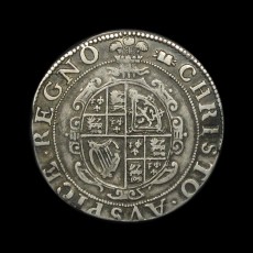 Charles I shilling reverse
