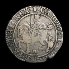 Charles I halfcrown obverse