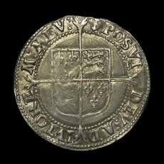 Elizabeth I shilling reverse