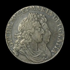 William & Mary crown obverse