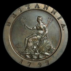 George III twopence reverse