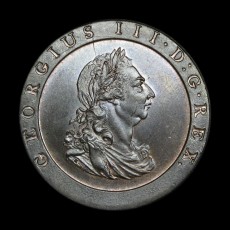 George III penny obverse