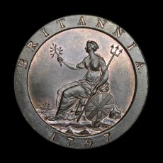 George III penny reverse