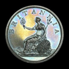 George III penny reverse