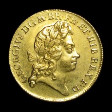 George I two guineas obverse