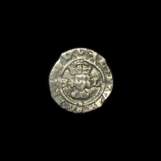 Henry VIII halfpenny obverse