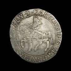 Charles I halfcrown obverse