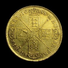 James II five guineas reverse