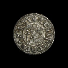 Aethelred II crux penny obverse