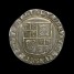 James I shilling obverse