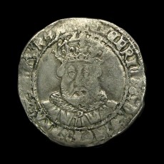 Henry VIII testoon obverse