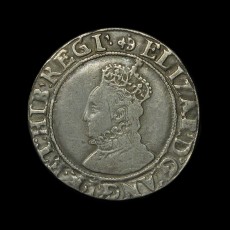 Elizabeth I shilling obverse