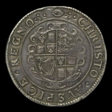 Charles I crown reverse