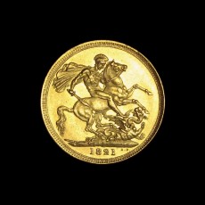 George IV sovereign reverse