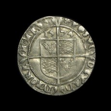Elizabeth I sixpence reverse