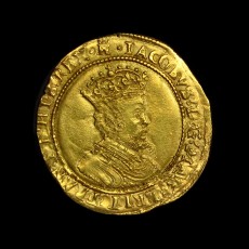 James I double crown obverse