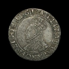 Elizabeth I shilling obverse