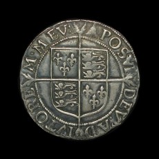 Elizabeth I shilling reverse