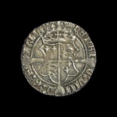 Henry VIII Irish groat obverse