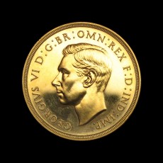 George VI two pounds obverse