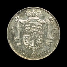 William IV halfcrown reverse