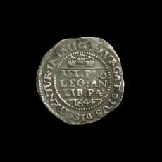 Charles I threepence reverse