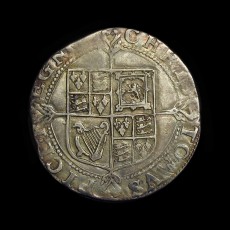 Charles I shilling reverse