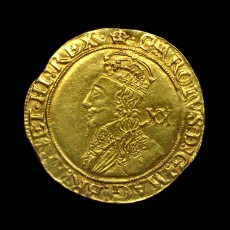 Charles I unite obverse