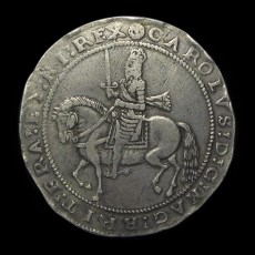 Charles I crown obverse
