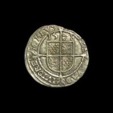 Elizabeth I threepence reverse