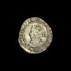 Charles II twopence obverse