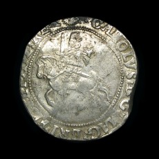 Charles I halfcrown obverse
