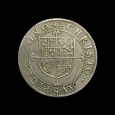 Charles I sixpence reverse