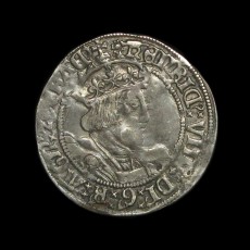 Henry VIII groat obverse