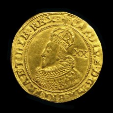Charles I unite obverse