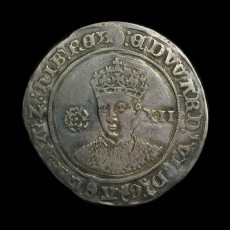 Edward VI shilling obverse