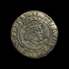 Henry VIII groat obverse
