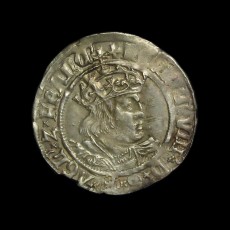 Henry VIII groat obverse