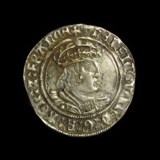 Henry VIII groat obverse