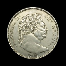 George III halfcrown obverse