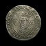 Edward VI sixpence reverse