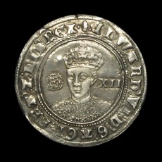 Edward VI shilling obverse