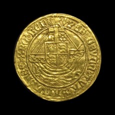 Henry VII angel reverse