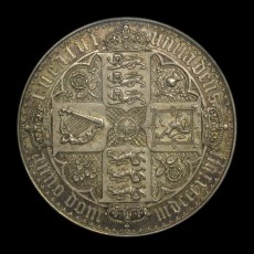 Victoria gothic crown reverse