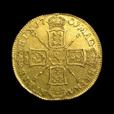 William III two guineas reverse