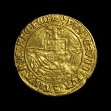 Henry VII angel reverse