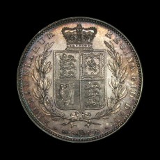 Victoria proof halfcrown reverse