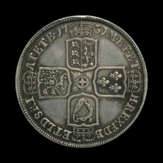 George II halfcrown reverse