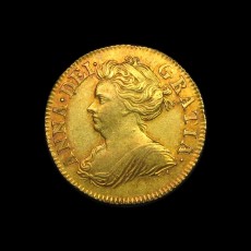 Anne Half guinea obverse