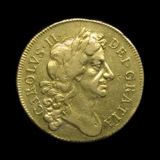 Charles II two guineas obverse